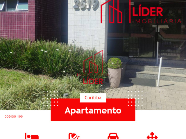 #100 - Apartamento para Locação em Curitiba - PR