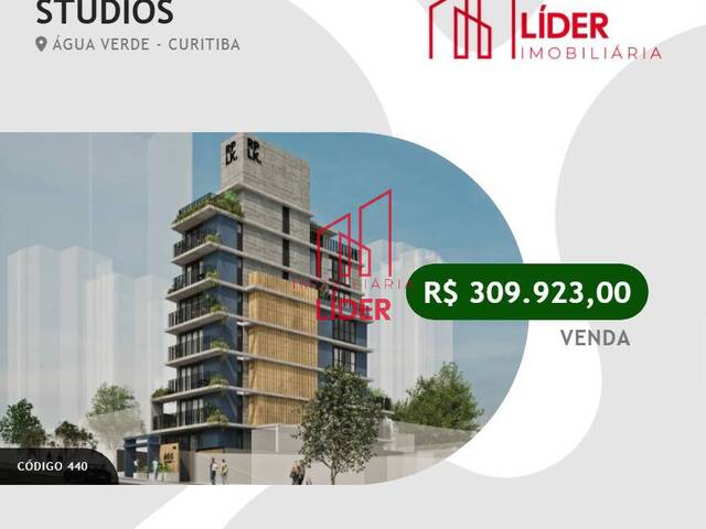 #440 - Studio para Venda em Curitiba - PR - 1
