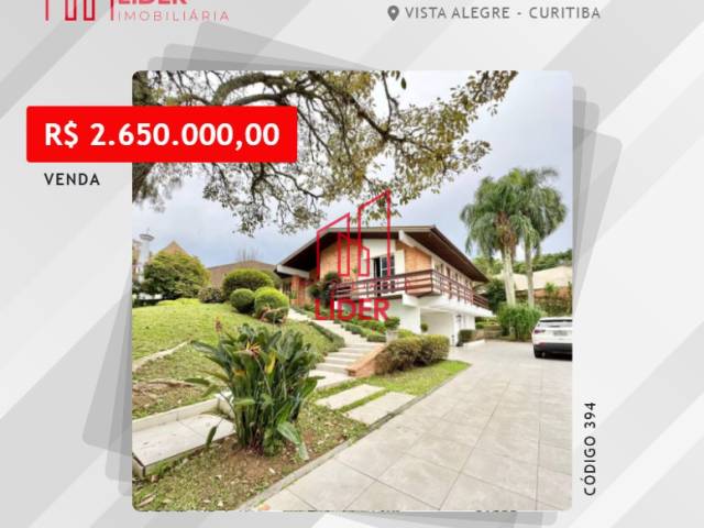 Venda em Vista Alegre - Curitiba