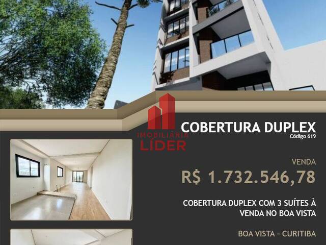 #619 - Apartamento para Venda em Curitiba - PR - 1
